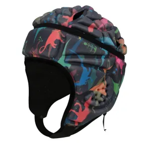 1933 Soft Football Helmet Sport Roller Skating Protective Cap(Extreme Color)