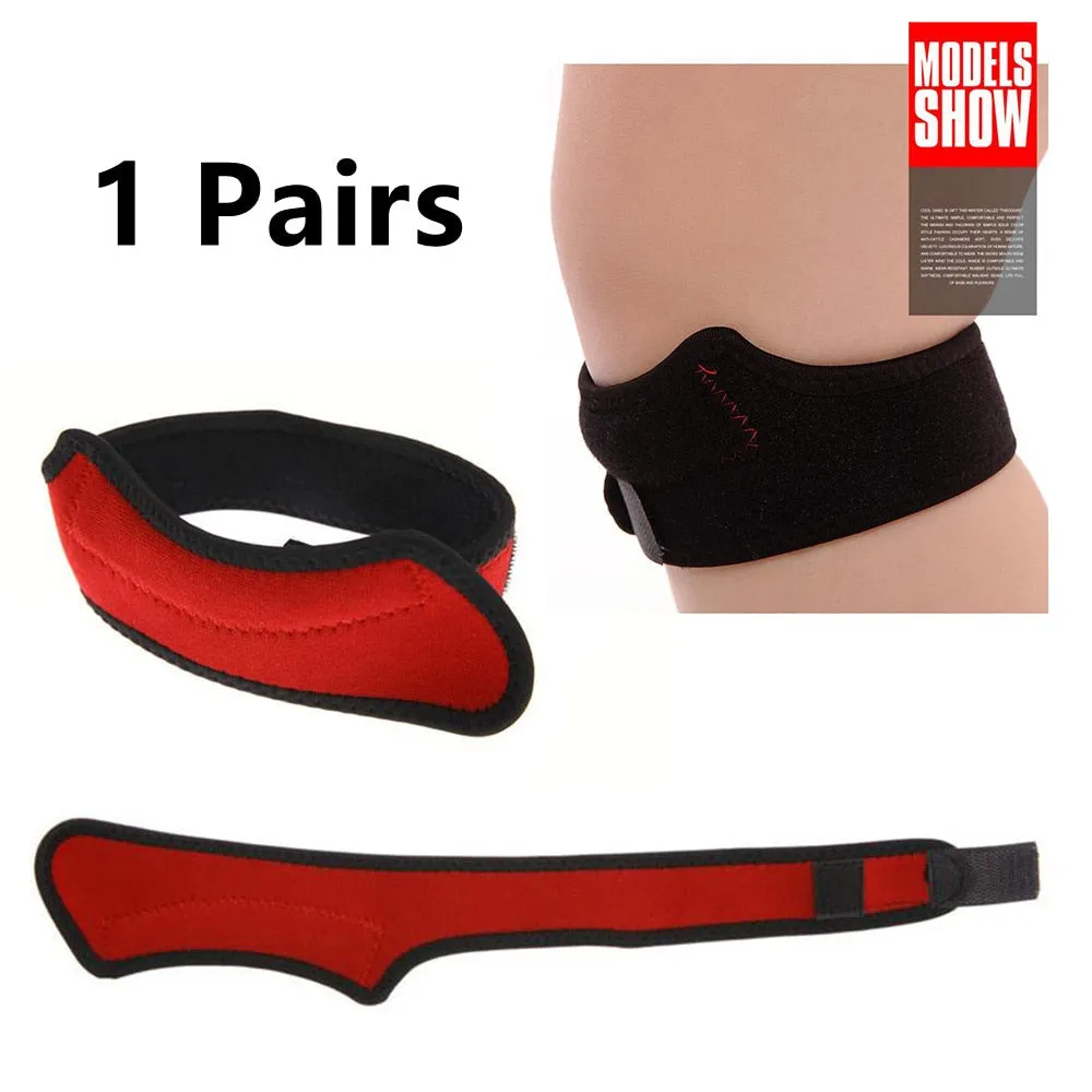 1pairs Elastic Knee Pads for Sports Gym Fitness Gear