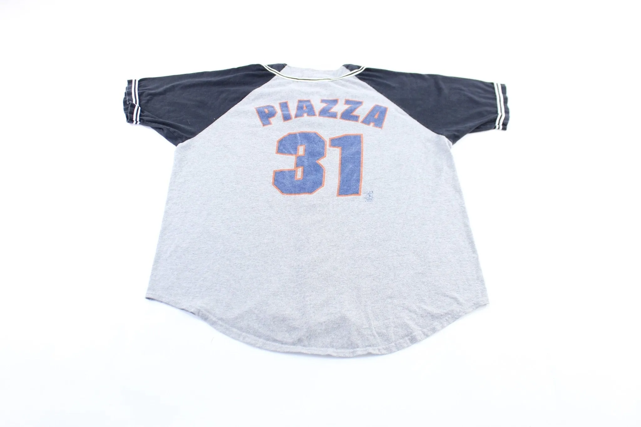 2000 New York Mets Mike Piazza World Series Baseball Jersey