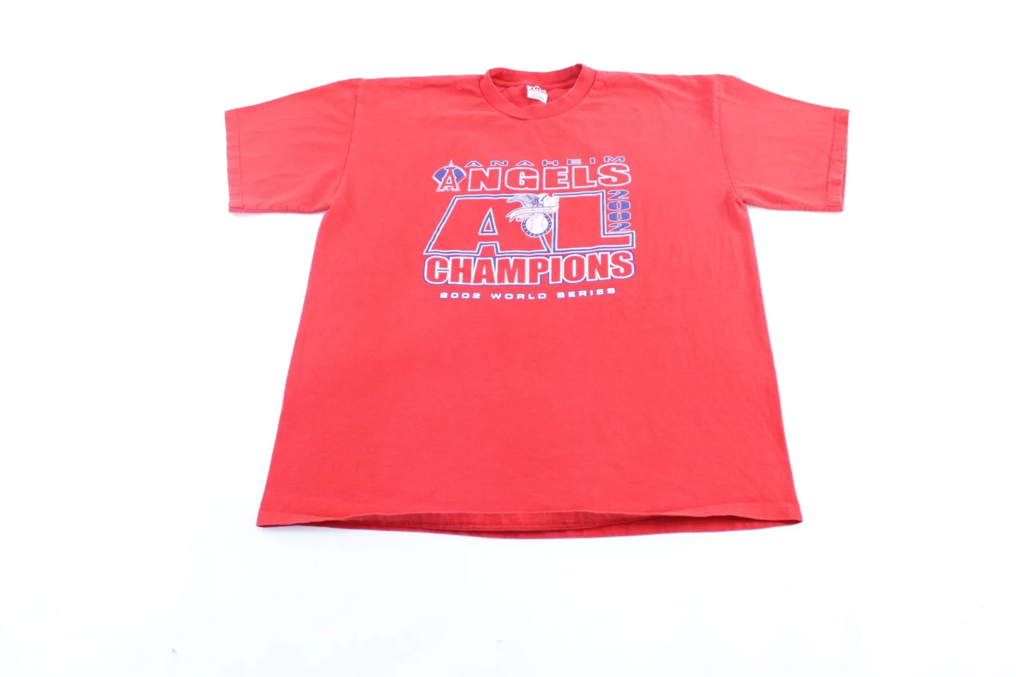 2002 Anaheim Angels World Series Champions T-Shirt