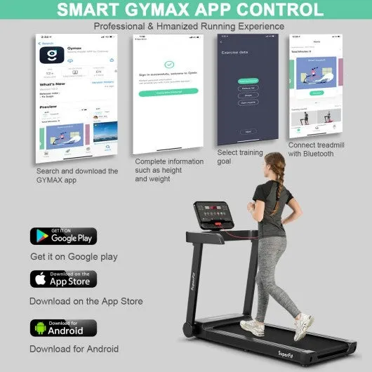 2.25HP Electric Treadmill Running Machine with App Control