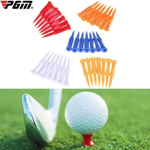 60 PCS PGM QT012 Golf Ribbon Needle Golf Plastic Ball TEE, Random Color Delivery, Specification: 68mm