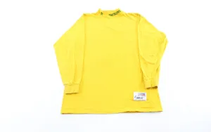 90's Green Bay Packers Embroidered Yellow LS T-Shirt