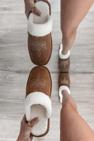 A Comfy Cowgirl Vegan Western House Slippers