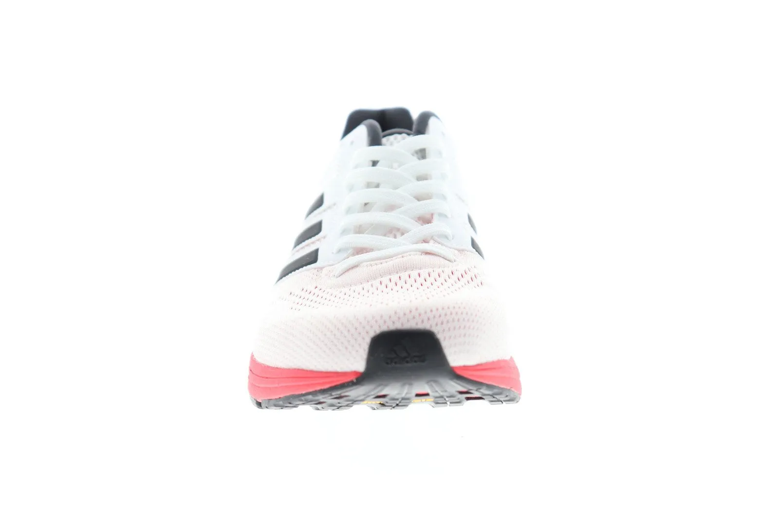 Adidas Adizero Boston 7 B37381 Mens White Canvas Athletic Gym Running Shoes