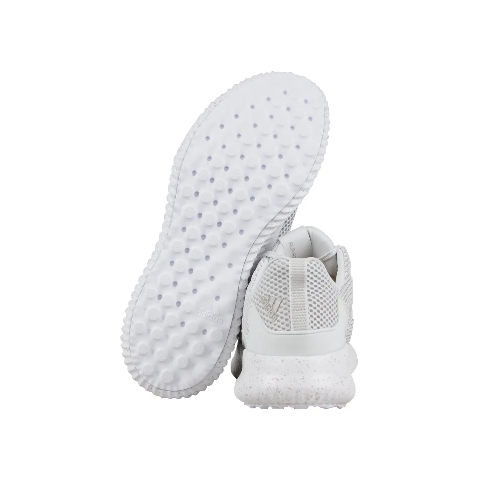 Adidas Alphabounce Rc CG5125 Mens White Mesh Lace Up Athletic Running Shoes