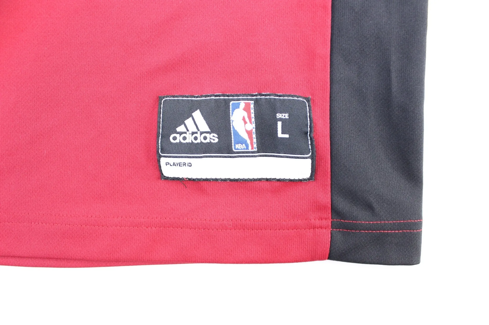 Adidas Embroidered Logo Miami Heat Lebron James Basketball Jersey