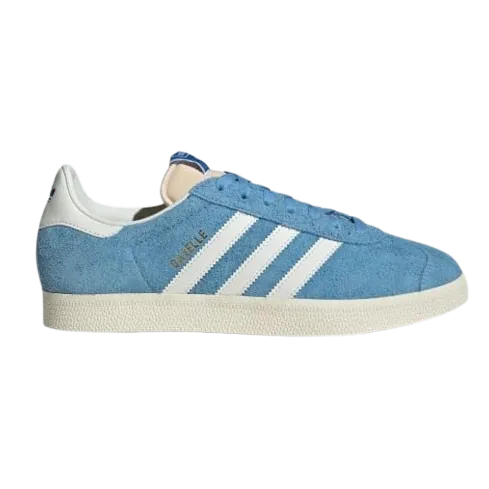 Adidas Men's Gazelle Shoes - Light Blue / Off White / Cream White