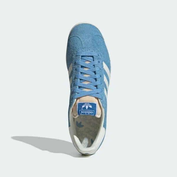 Adidas Men's Gazelle Shoes - Light Blue / Off White / Cream White