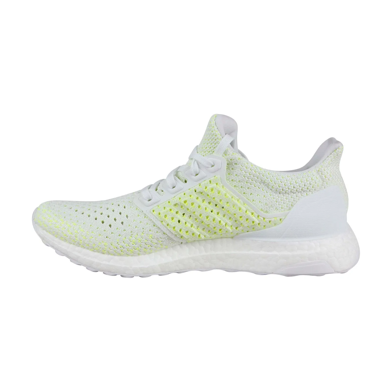 Adidas Ultraboost Clima AQ0481 Mens White Canvas Lace Up Athletic Running Shoes