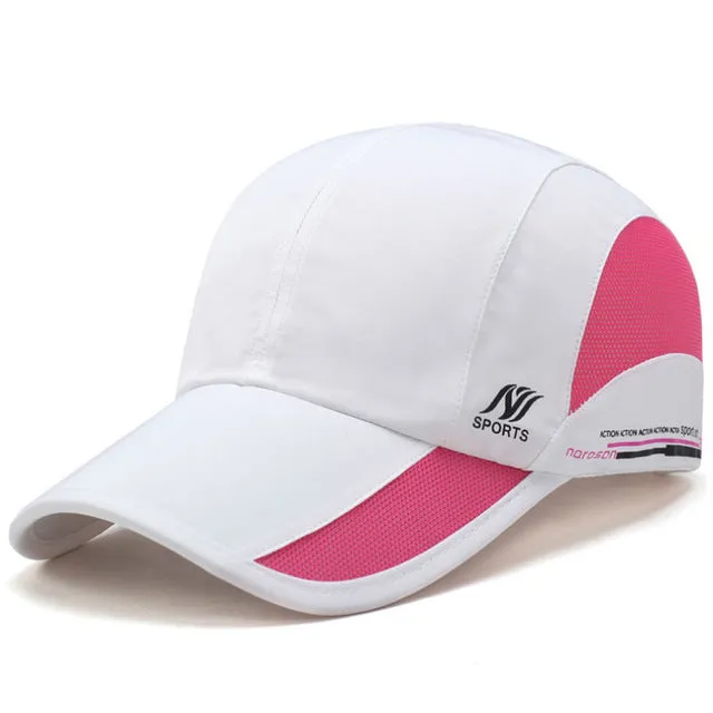 [AETRENDS] 2017 Summer Waterproof Mesh Cap Men's Baseball Cap Women Sun Hats Quick-Drying Breathable Caps Z-5077