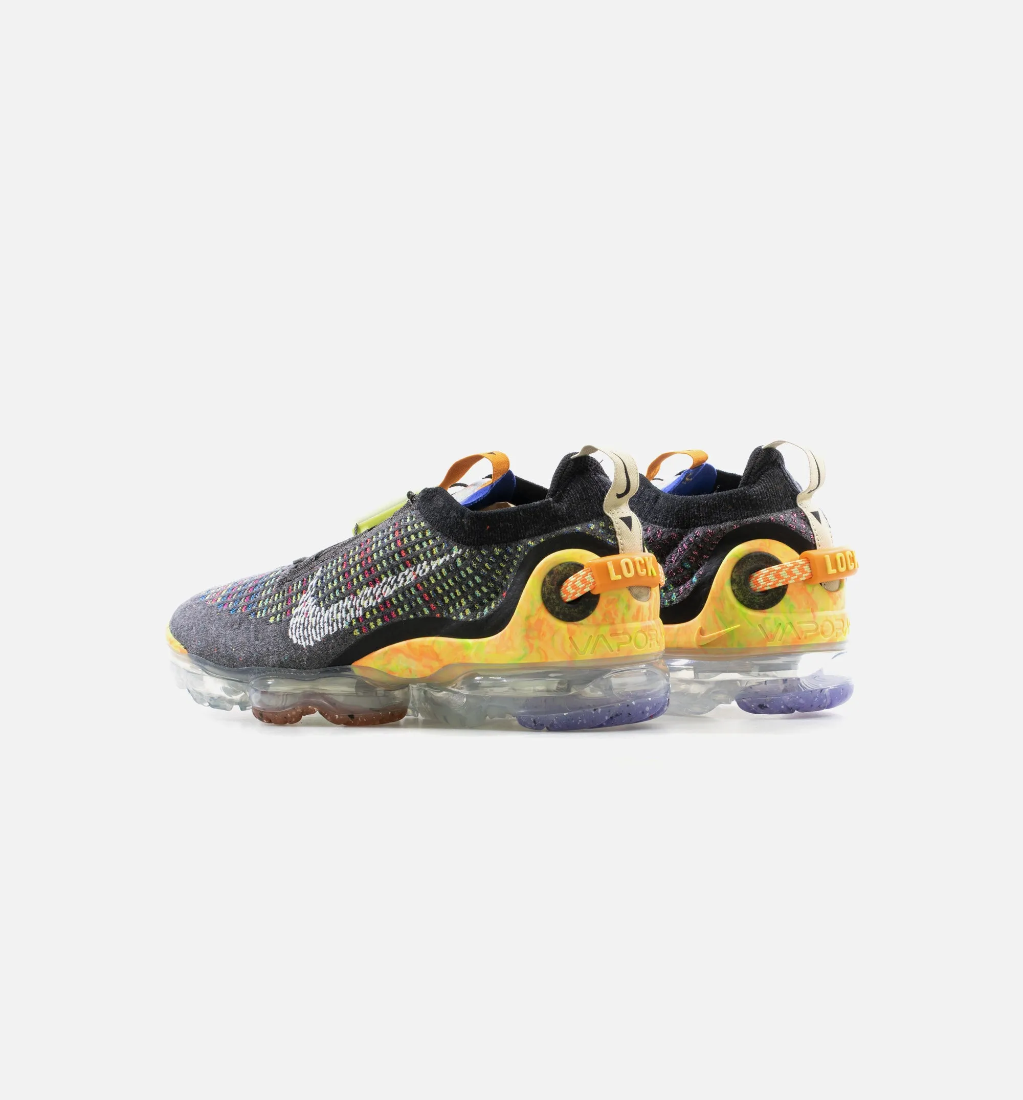 Air Max Warp Flyknit Mens Lifestyle Shoe - Black/Multi Color