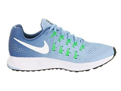 Air Zoom Pegasus 33 Bluecap/White Ocean Fog Rg Grn Running Shoe 8 US