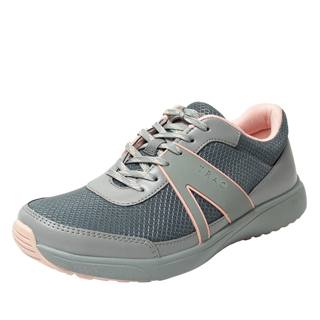 Alegria Womens Qarma 2 Walking Shoes - Soft Grey