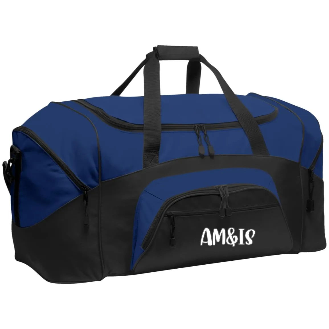 AM&IS Activewear Colorblock Sport Duffel