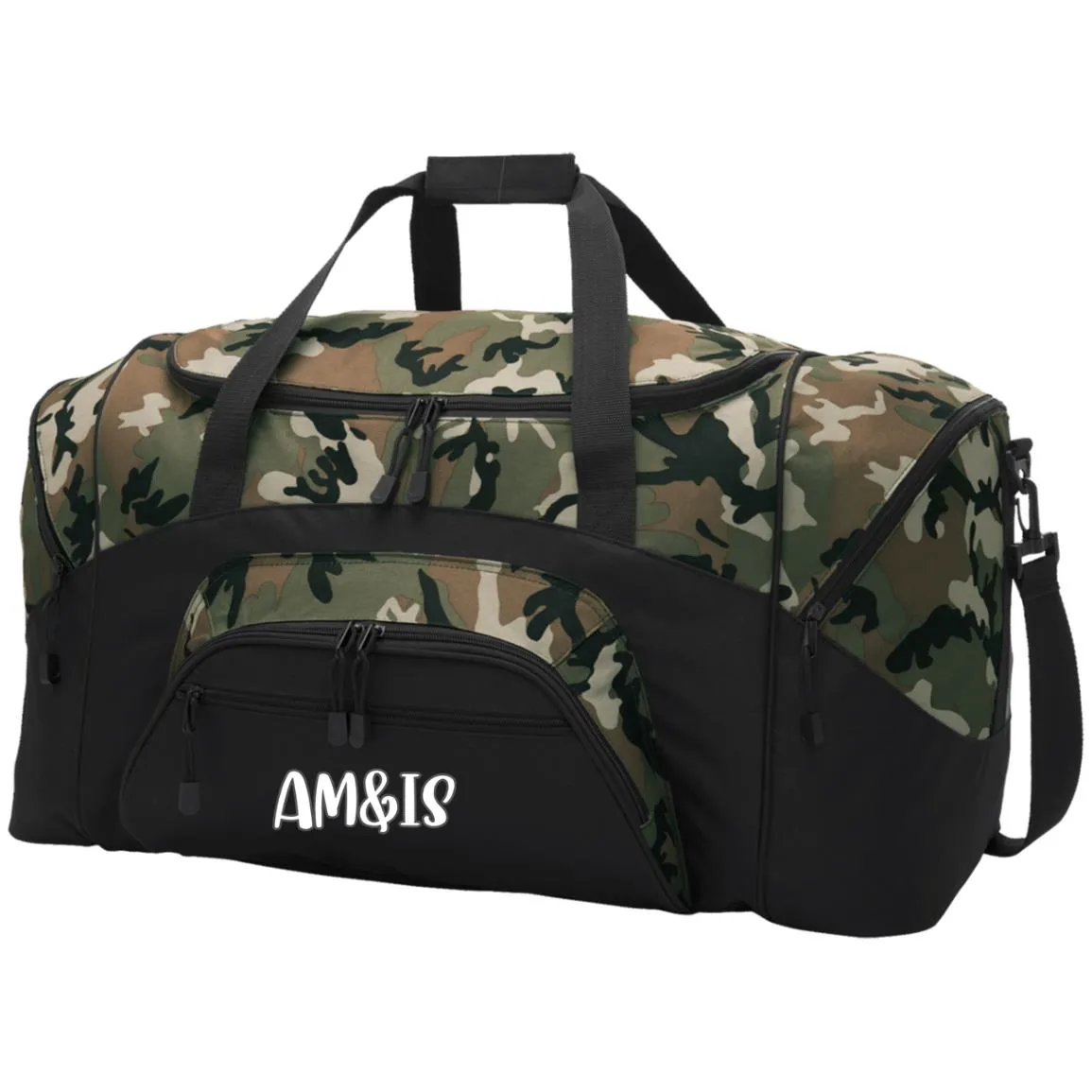 AM&IS Activewear Colorblock Sport Duffel