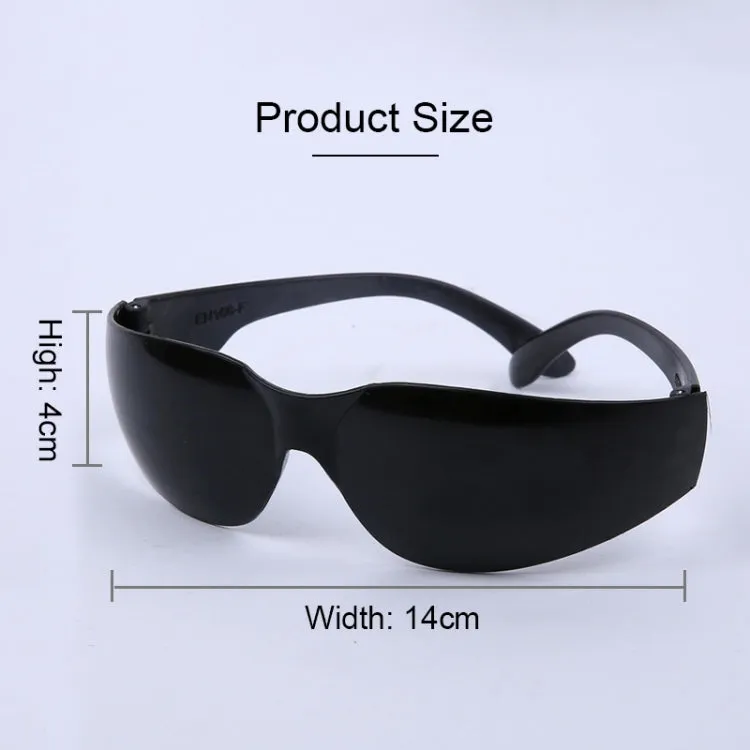 Anti Glare Working Protective Glasses Welding Protective Goggles(Black)