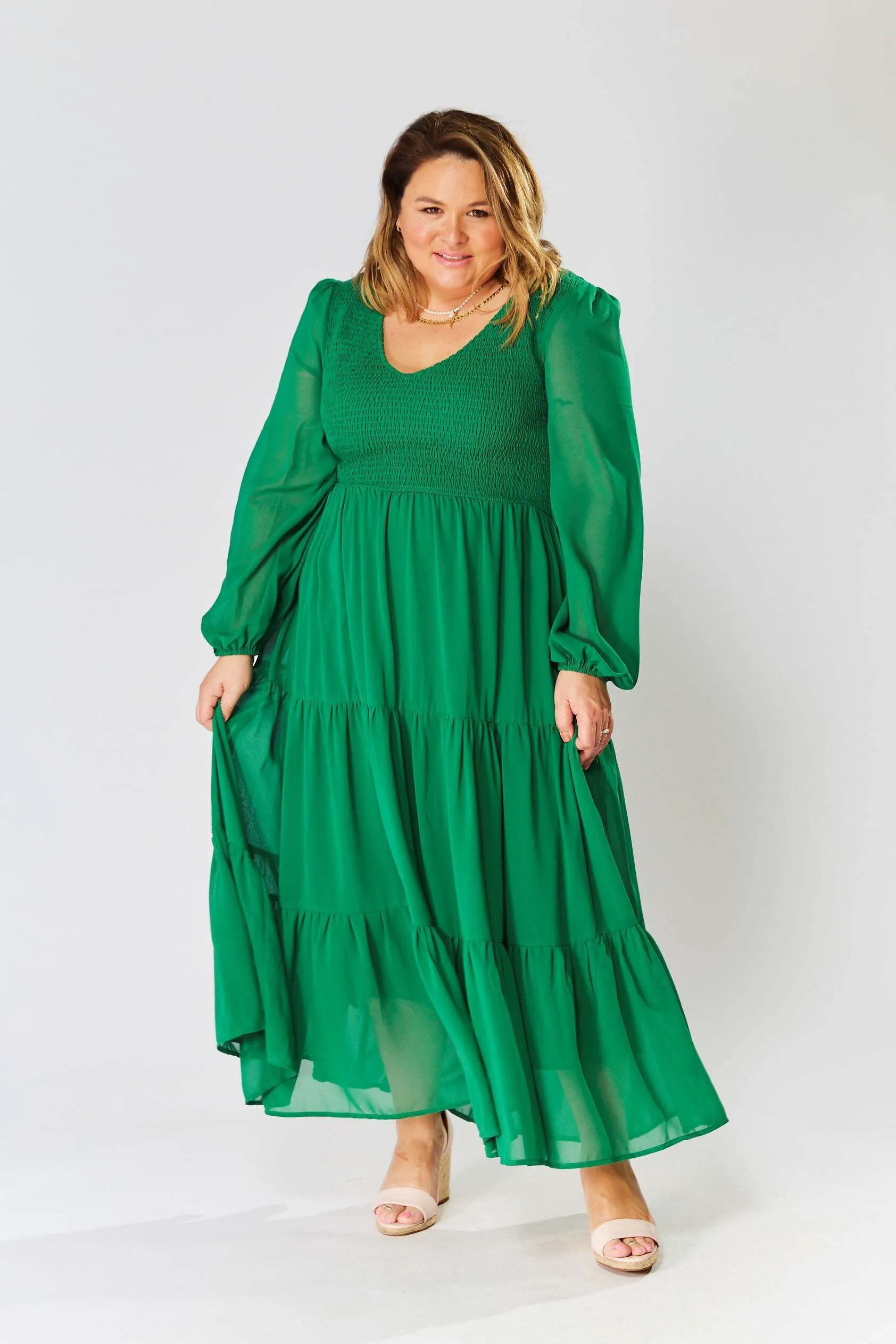 Ashleigh Dress - Green