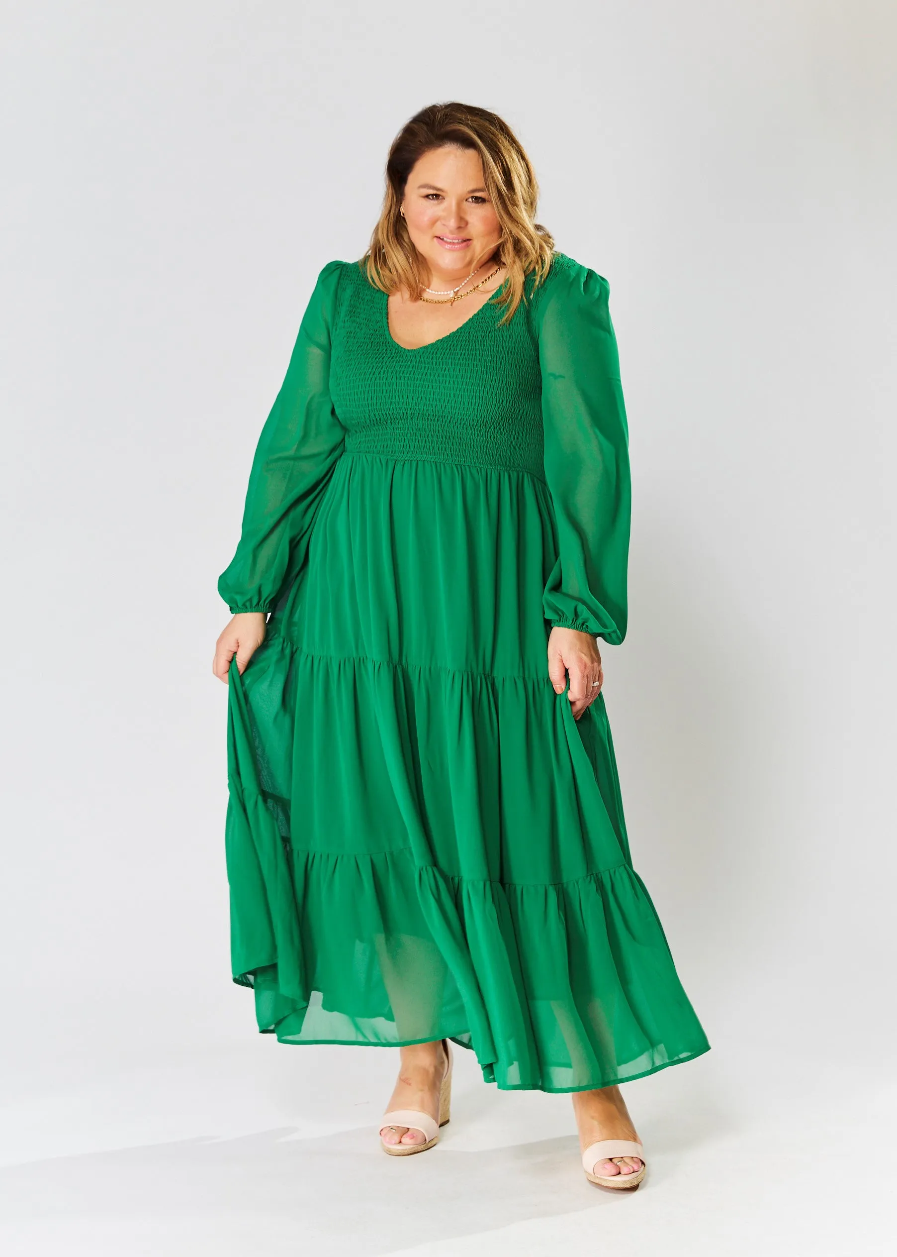 Ashleigh Dress - Green