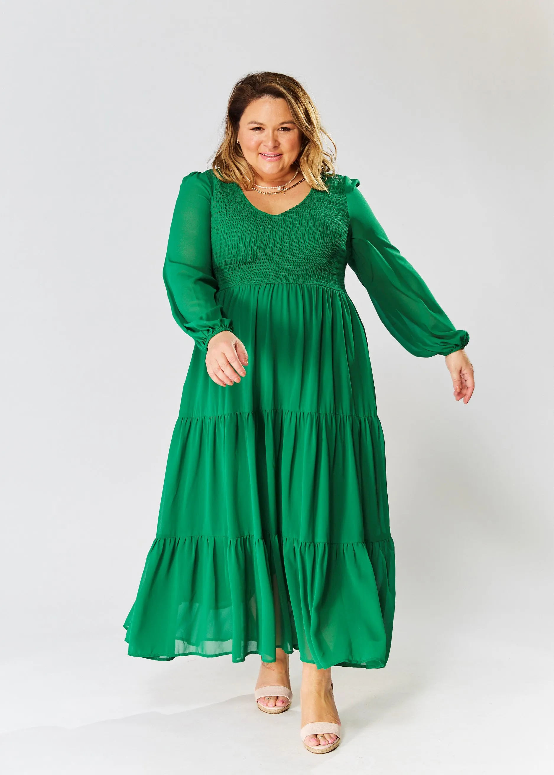 Ashleigh Dress - Green