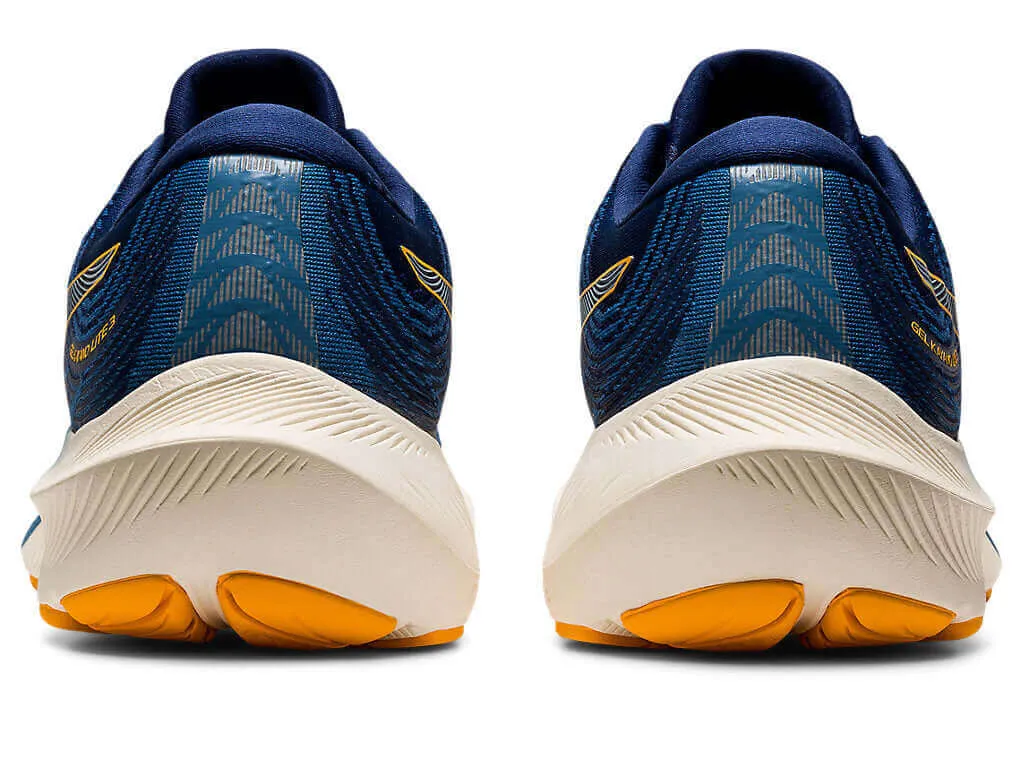 Asics Mens Gel Kayano Lite 3 Running Shoes - Azure/Amber