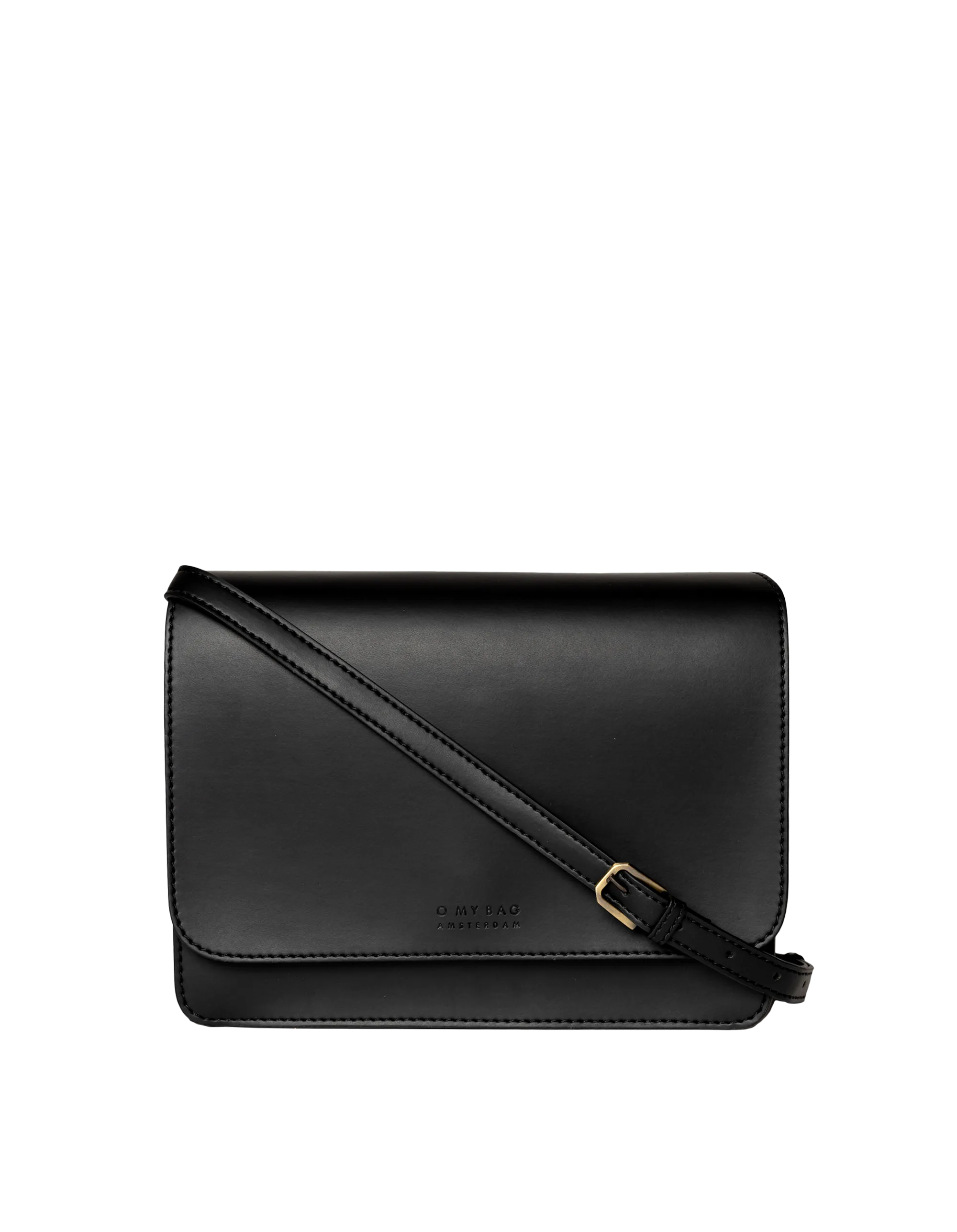 Audrey Black Apple Leather