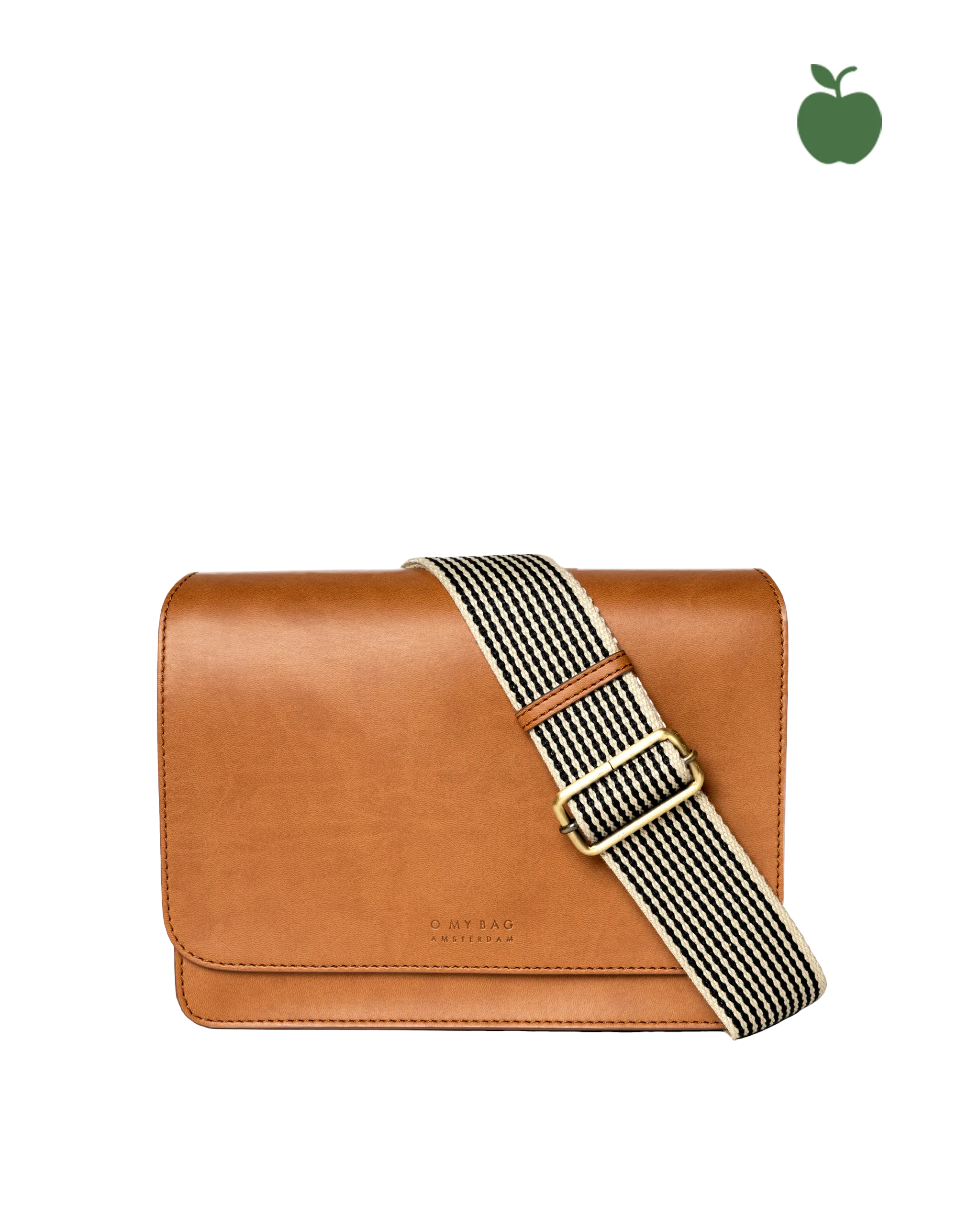 Audrey Cognac Apple Leather