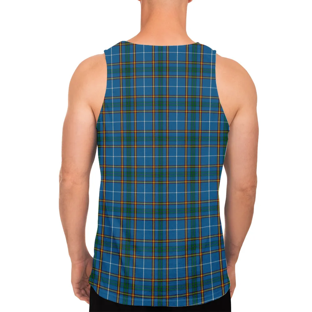 Bain Tartan Mens Tank Top