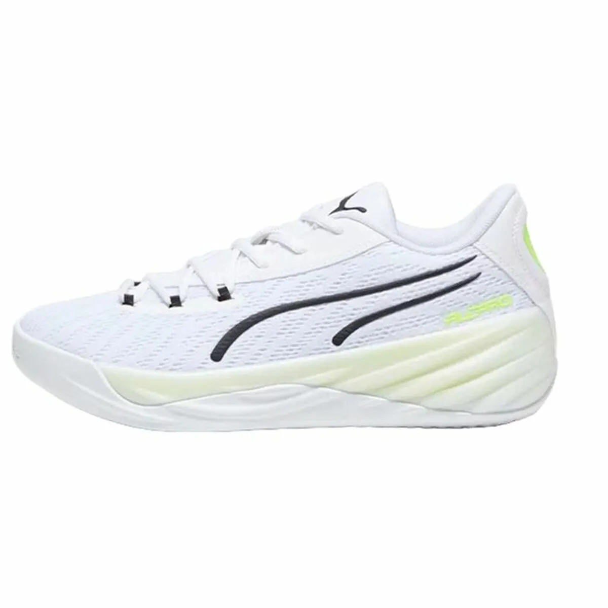 Basketball Shoes for Adults Puma All-Pro Nitro White