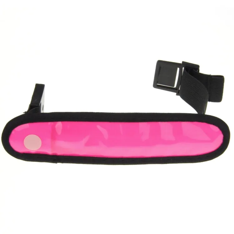 Battery Power Glow Stick Clip-on Marker Polymer Strip LED Light Flashlight(Magenta)