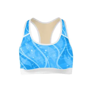 Blue Blaze Sports Bra