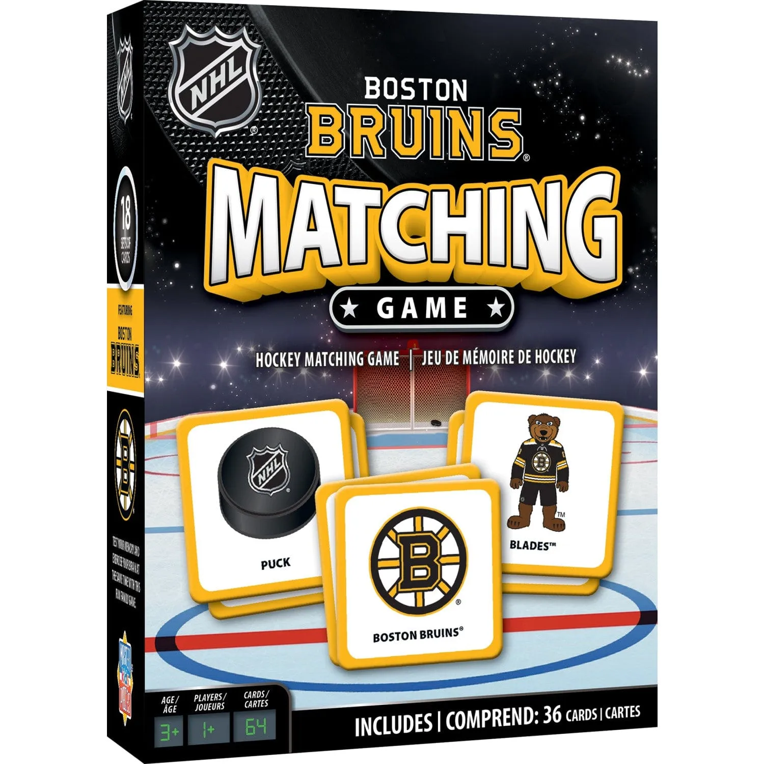 Boston Bruins Matching Game