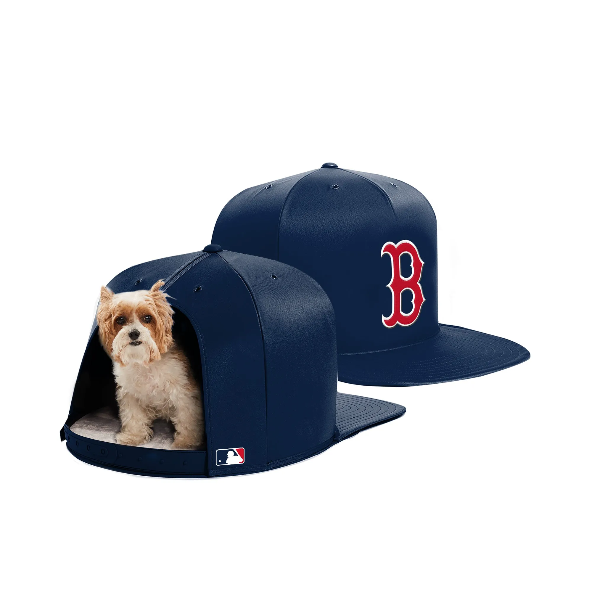 BOSTON RED SOX NAP CAP PREMIUM DOG BED