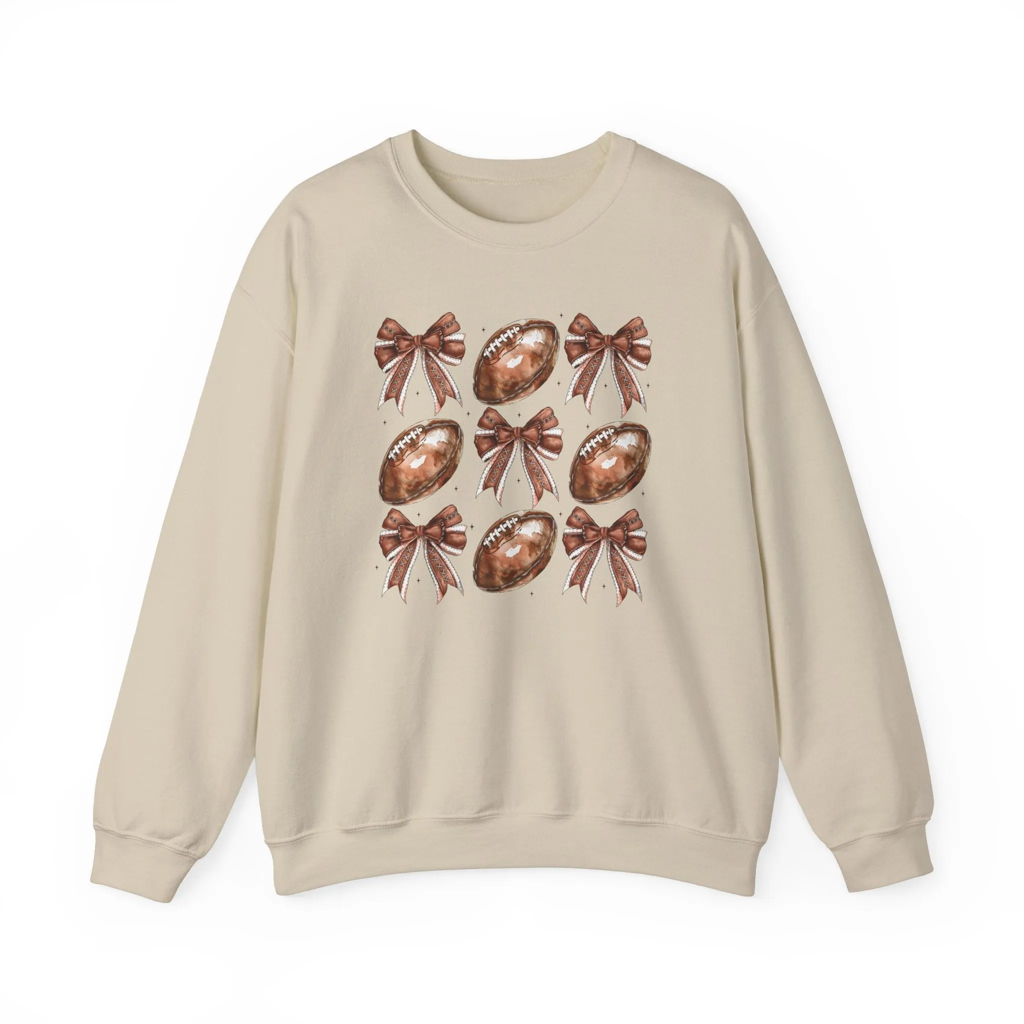 Bows & Footballs Sweatshirt