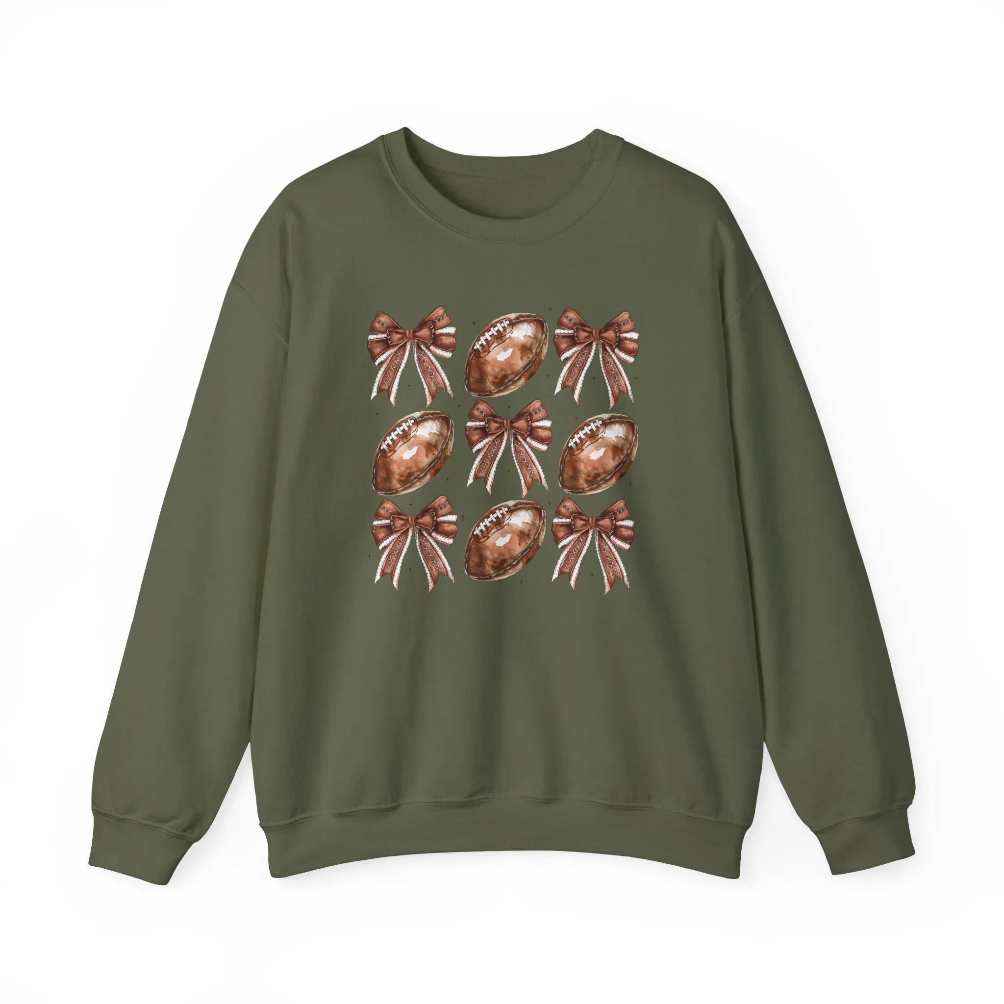 Bows & Footballs Sweatshirt