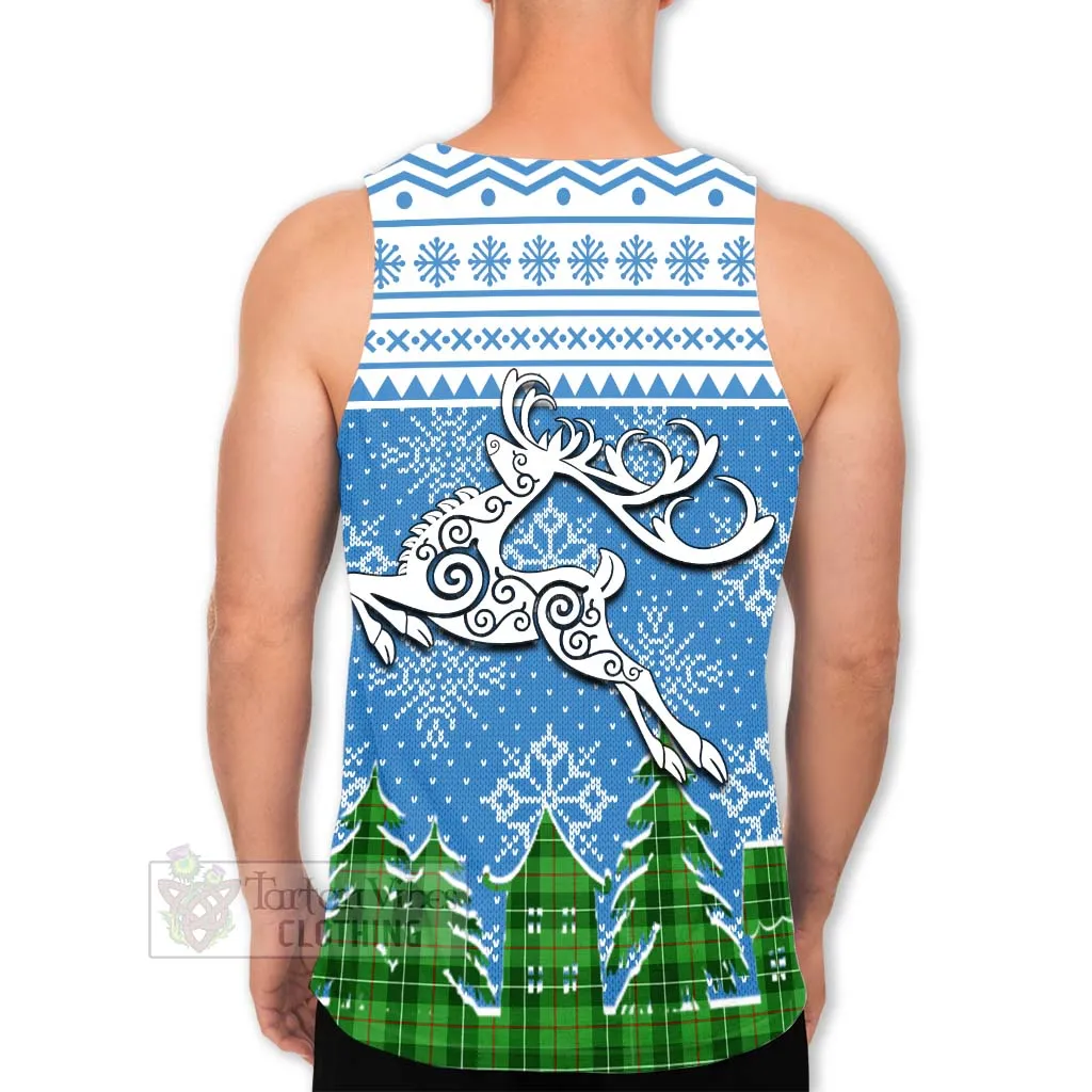 Boyle Clan Christmas Men's Tank Top Celtic Reindeer Style