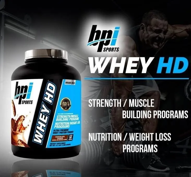 bpi Sports Whey HD, 4.2 Lb