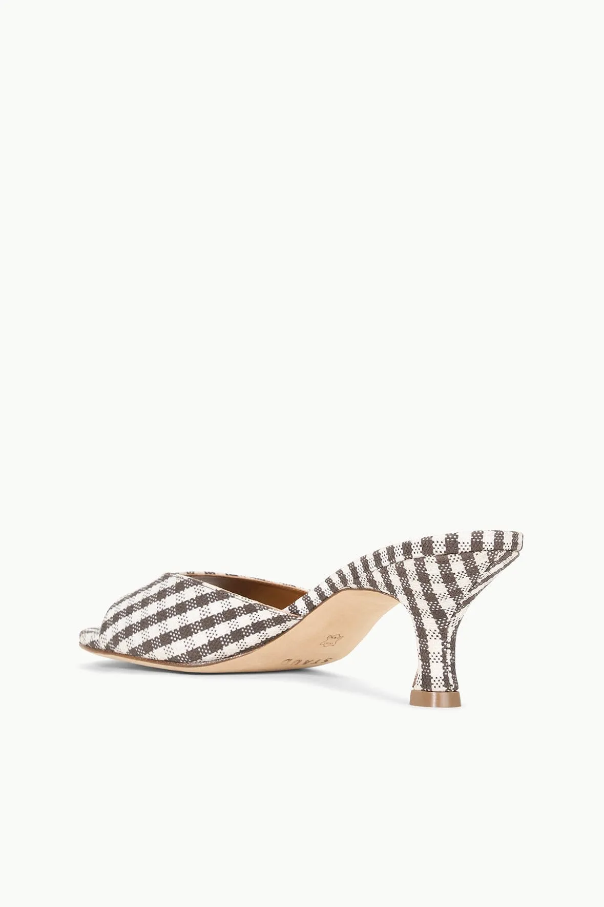 BRIGITTE MULE | DARK CHOCOLATE MICRO CHECK