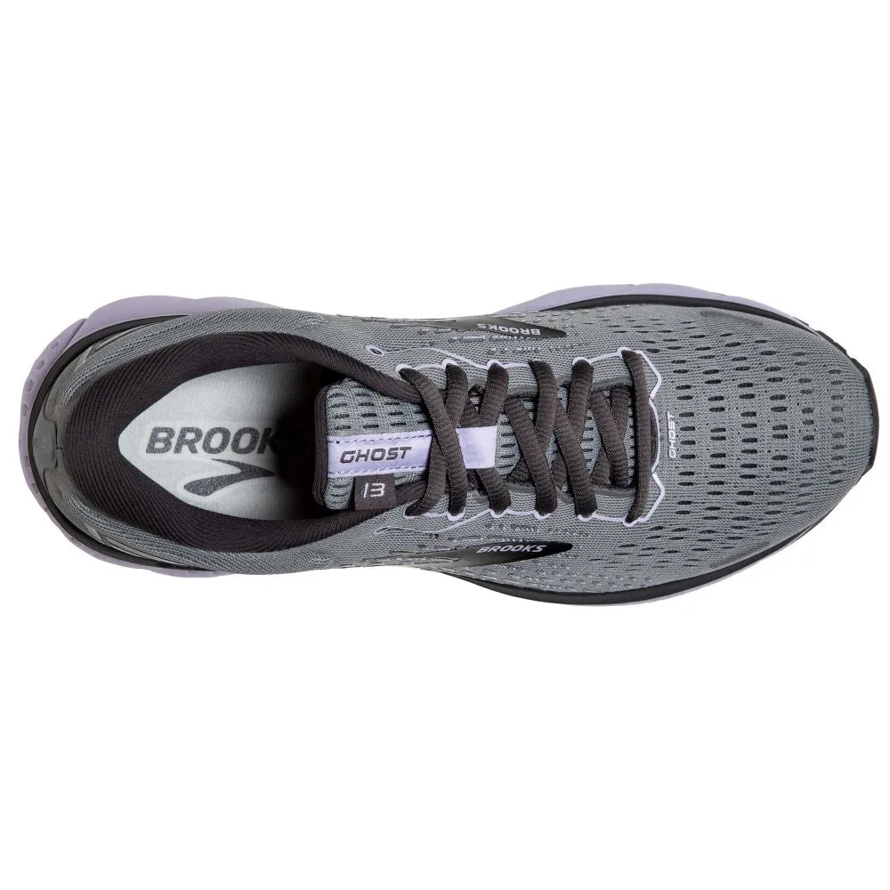 'Brooks' Women's Ghost 13 - Grey / Blackened Pearl / Purple