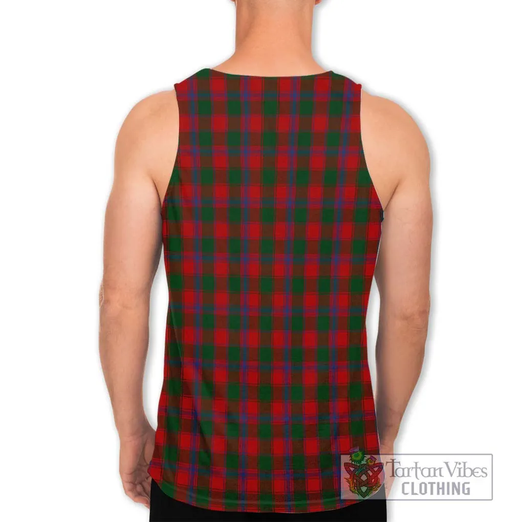 Bruce Old Tartan Men's Tank Top with Family Crest DNA In Me Style