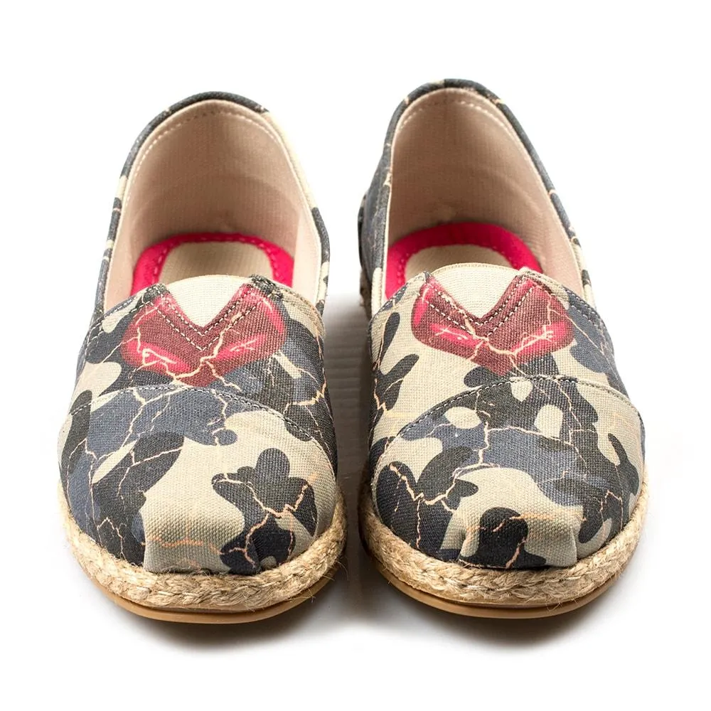 Camouflage Ballerinas Shoes TMH2206