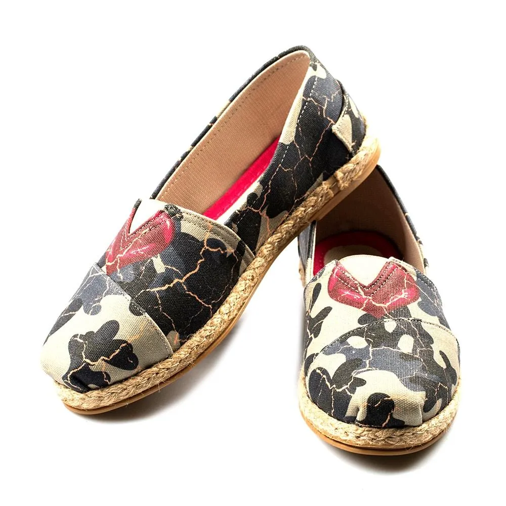 Camouflage Ballerinas Shoes TMH2206