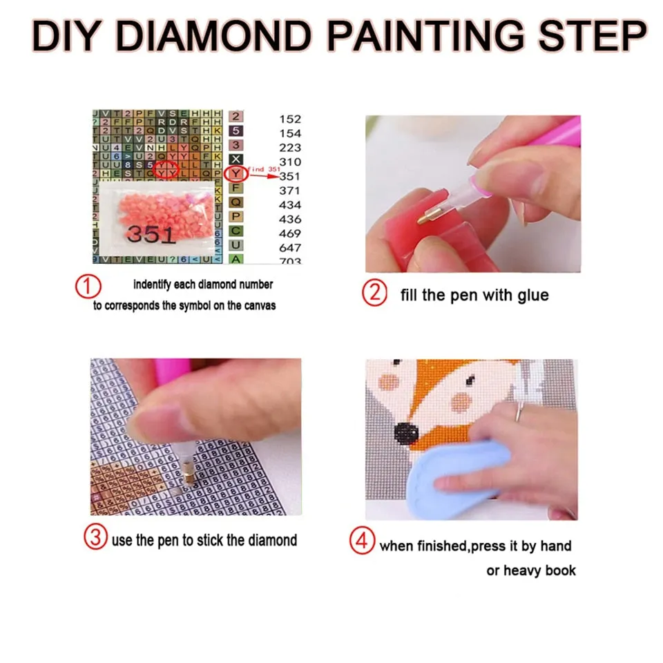 Cartoon Angry Cat Polishing Shoes | Cat Diamond Painting Kit | 5D Full Square/Round Diamond | Funny Animal Diamond Embroidery