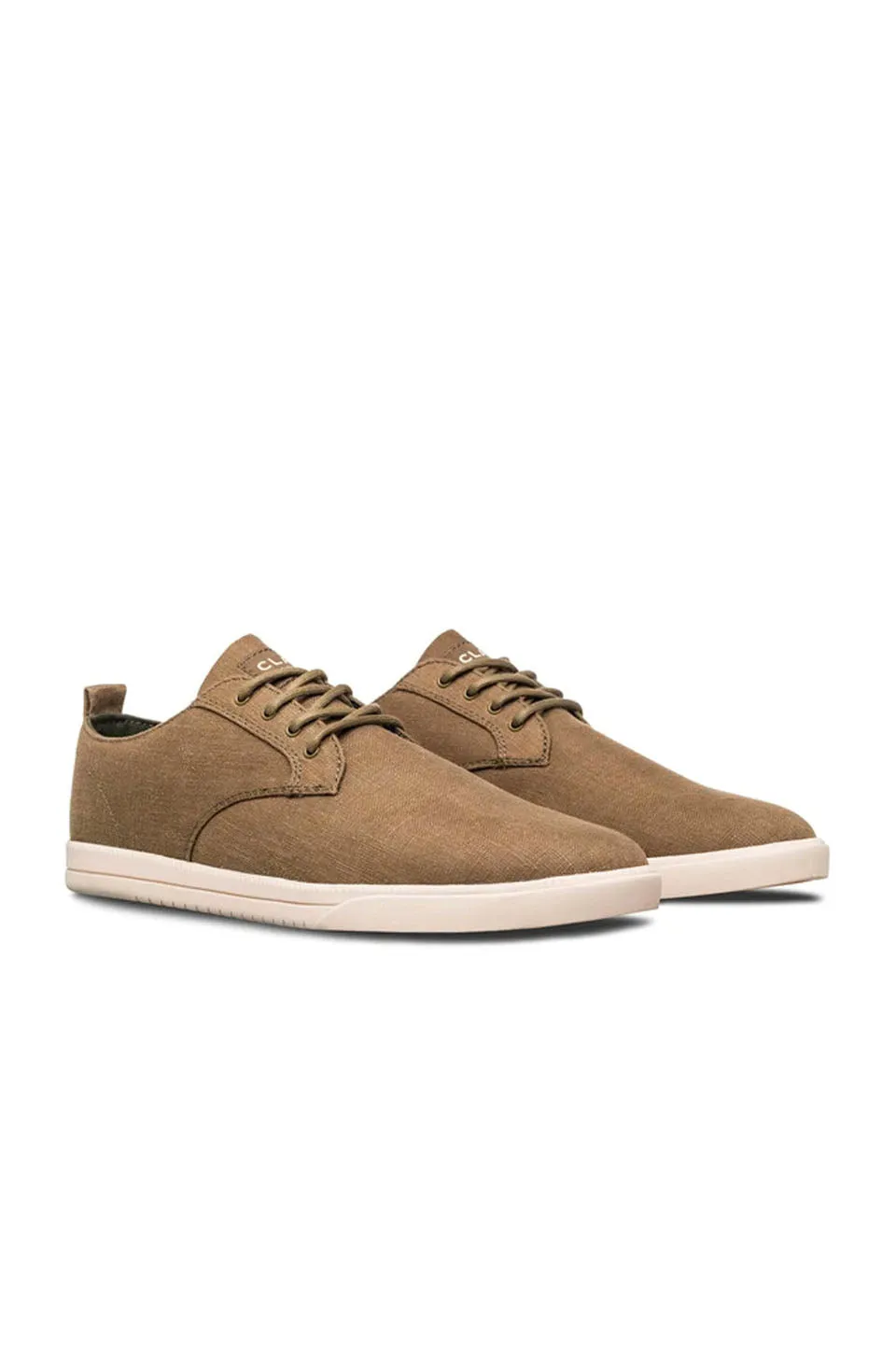 CLAE Ellington Textile Sneaker In Army Hemp