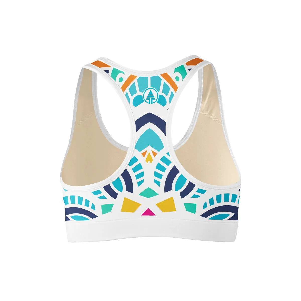 Colorful Mandala Sports Bra