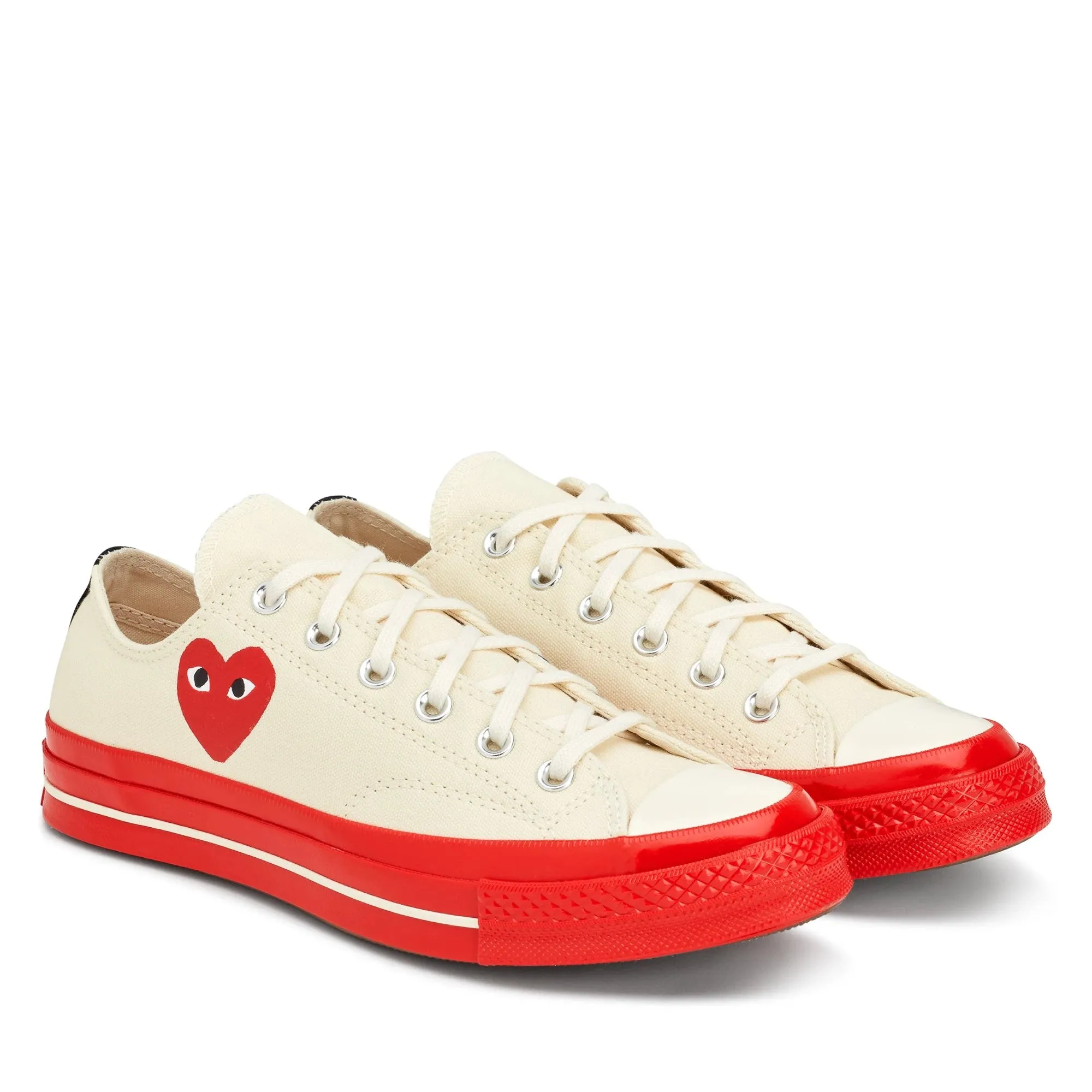 Comme Des Garçons Play Converse Chuck 70 Low WHITE