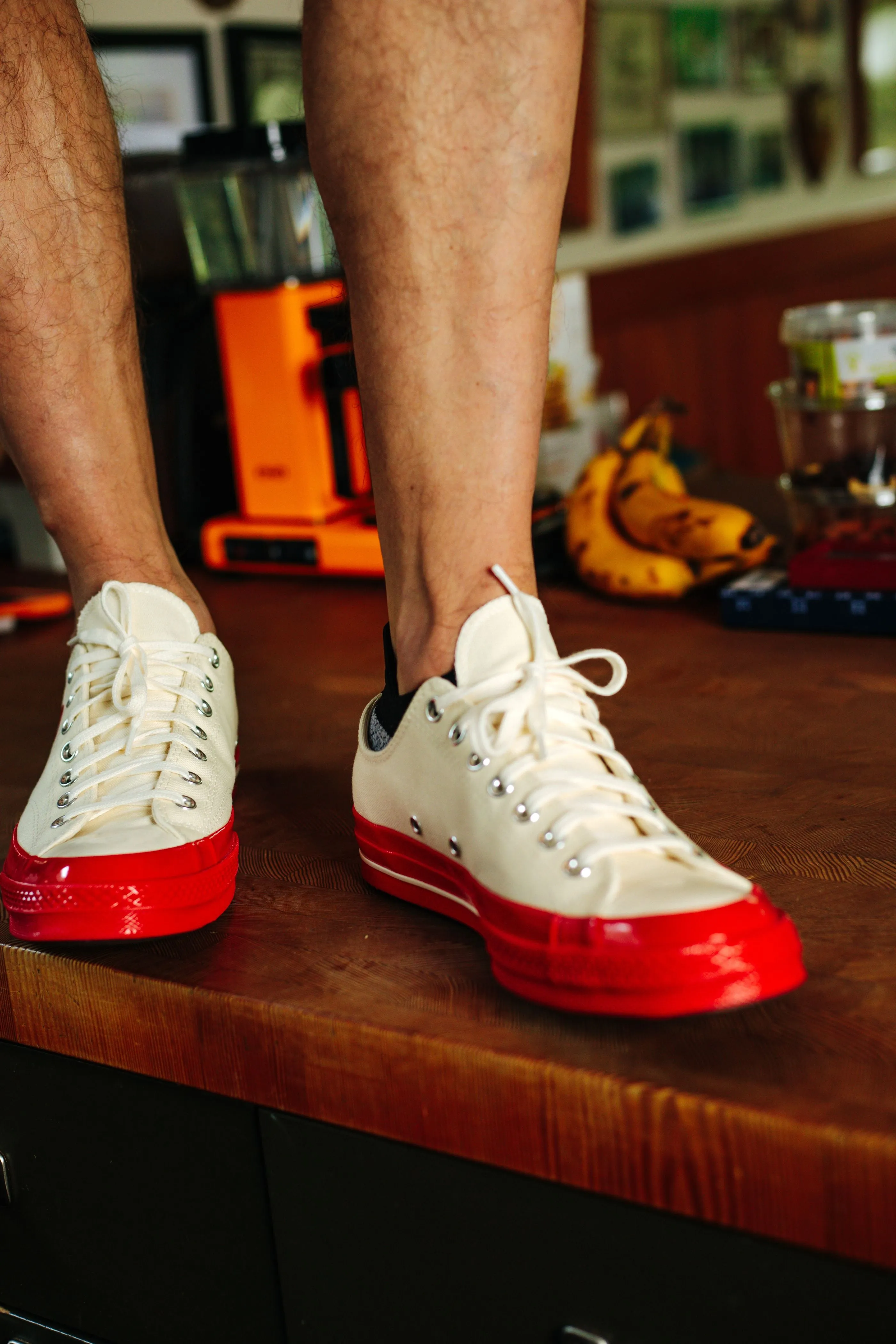 Comme Des Garçons Play Converse Chuck 70 Low WHITE