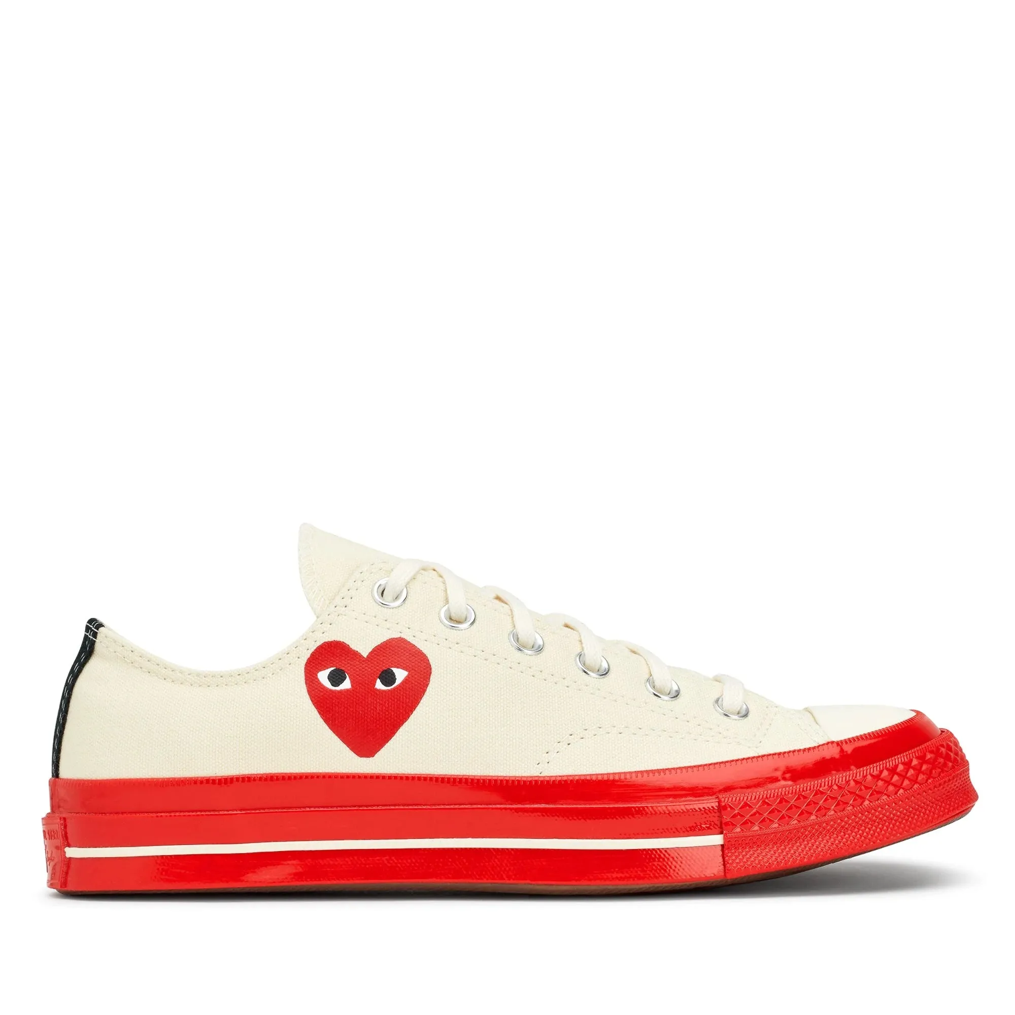 Comme Des Garçons Play Converse Chuck 70 Low WHITE