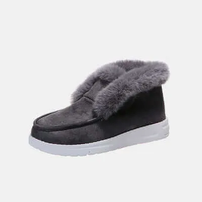 Cozy Furry Suede Snow Boots | US Sizes 5-11