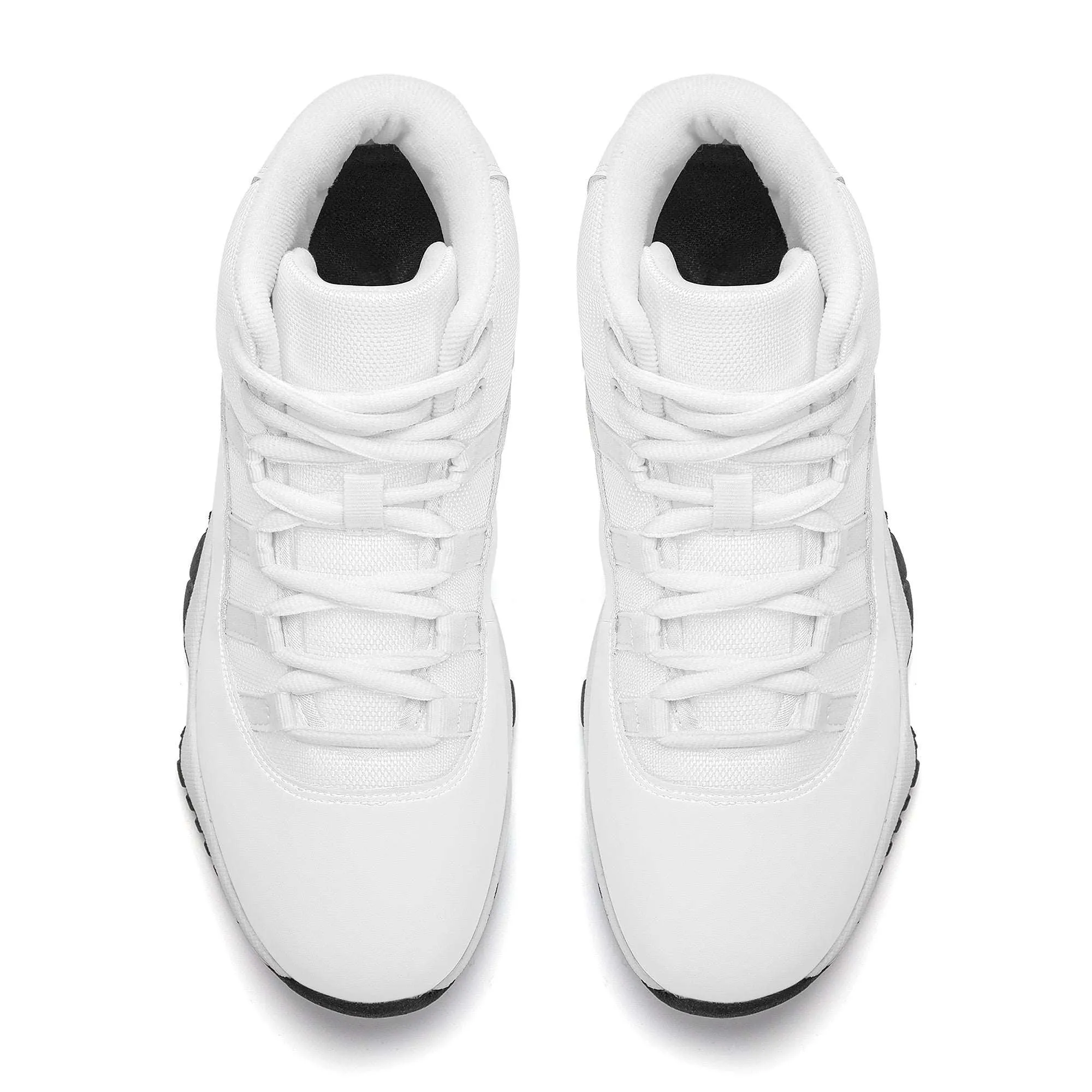 Create Your Own - High Top Air Retro Sneakers - White